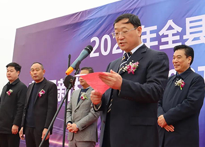  射陽湖新年首個(gè)億元項(xiàng)目開工奠基，可新增年銷售3億元